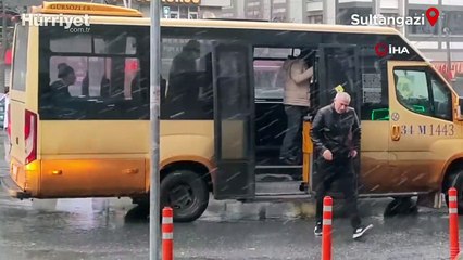 İstanbul'da kar yağışı etkili oluyor