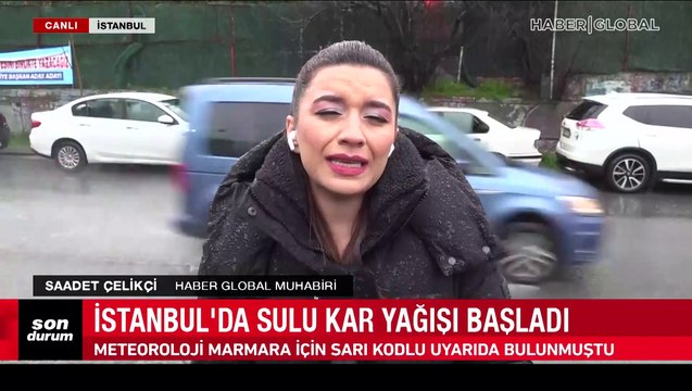 Meteoroloji ve AKOM uyarmıştı! İstanbul'da an itibariyle kar yağışı başladı!