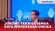 Prabowo Didesak Anies dan Ganjar, Jokowi: Tak Bisa Semua Data Pertahanan Dibuka Kayak Toko Kelontong