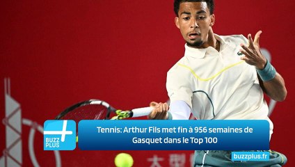 Tennis: Arthur Fils met fin à 956 semaines de Gasquet dans le Top 100