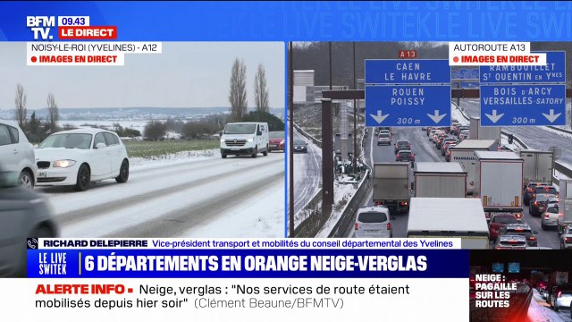 Nos équipes tournaient dès le début de la nuit, nous n'avons eu qu'à les renforcer quand la neige est arrivée , explique le vice-président transport et mobilités du conseil départemental des Yvelines