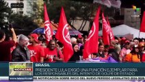 Sao Paulo realizó movilizaciones en rechazo al intento de golpe de estado de 2023