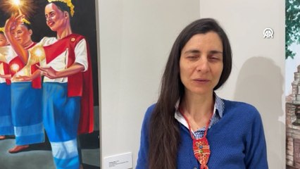 İtalyan sanatçı Francesca Biondi'nin "Doğuya Doğru" sergisi 20 Ocak'a kadar İstanbul'da görülebilecek