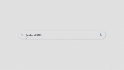 Timeline of KRAS Inhibitor Development