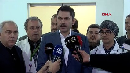 AK Parti İBB Başkan Adayı Murat Kurum, saldırıya uğrayan Fatih Camii imamını hastanede ziyaret etti