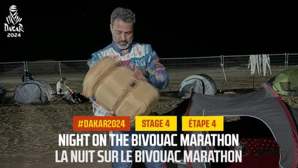 Night on the bivouac marathon - Stage 4 - #Dakar2024