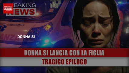 Donna Si Lancia Con La Figlia: Tragico Epilogo!