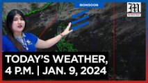 Today's Weather, 4 P.M. | Jan. 9, 2024