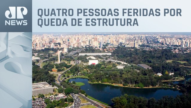 Parque do Ibirapuera, em SP, amanhece com portões fechados nesta terça (09)