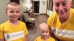 “My Little Boy Shaved His Head So His Toddler Sister Wouldn’t Feel Alone When She Lost Her Hair to Cancer”