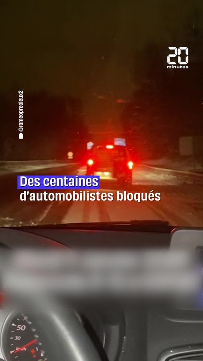 Île-de-France : Les autoroutes A12 et A13 fermées à cause de la neige #shorst