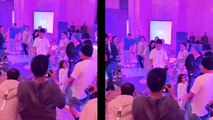 Ira-Nupur’s pajama party Bride’s cute performance; Groom grooves to ‘Lungi Dance’