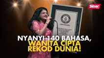 Nyanyi 140 bahasa, wanita cipta rekod dunia