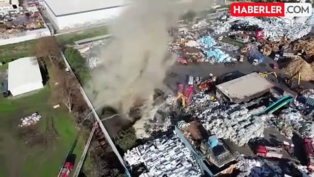 Manisa'da ikinci kez yangın çıkan tesis mühürlendi