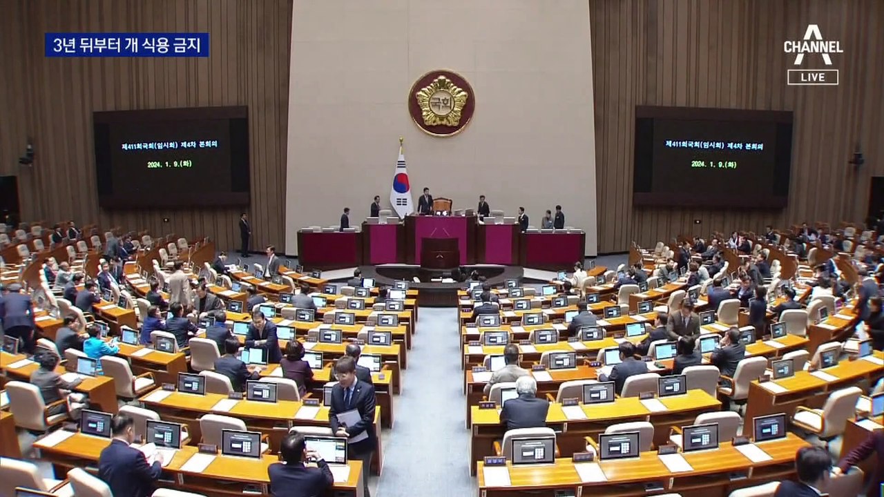 개 식용 문화 역사 속으로…2027년부터 처벌