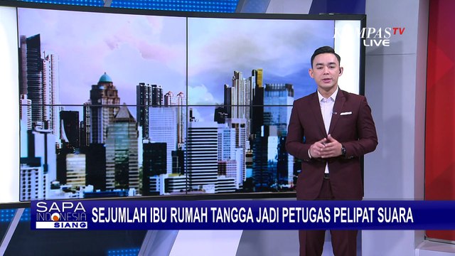 IRT Hingga Penyandang Difabel Mencari Rezeki dari Melipat Surat dan Kotak Suara Pemilu 2024