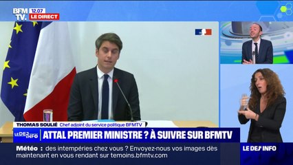 Remaniement: Gabriel Attal succède à Élisabeth Borne à Matignon