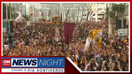 Black Nazarene Feast: Mga deboto sa Ayala Bridge hindi ininda ang ulan