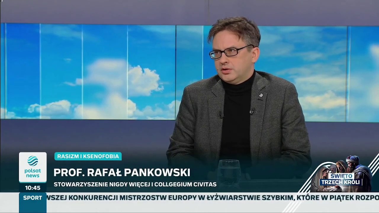 Rafał Pankowski (NIGDY WIĘCEJ) o mowie nienawiści w TV Republika i normach debaty publicznej.