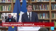 Macron names Gabriel Attal as France's new prime minister