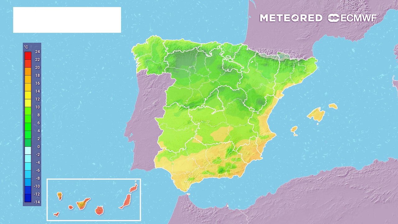 temperatura en España