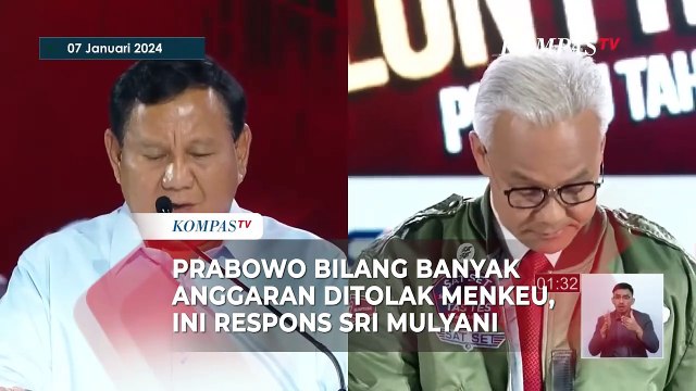 Prabowo Bilang Banyak Anggaran Ditolak Menkeu, Ini Respons Sri Mulyani