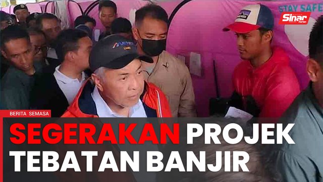 Projek tebatan banjir di Kota Tinggi perlu disegerakan - Ahmad Zahid
