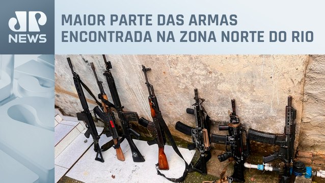 PM do RJ apreende 15 fuzis nos primeiros 8 dias de 2024