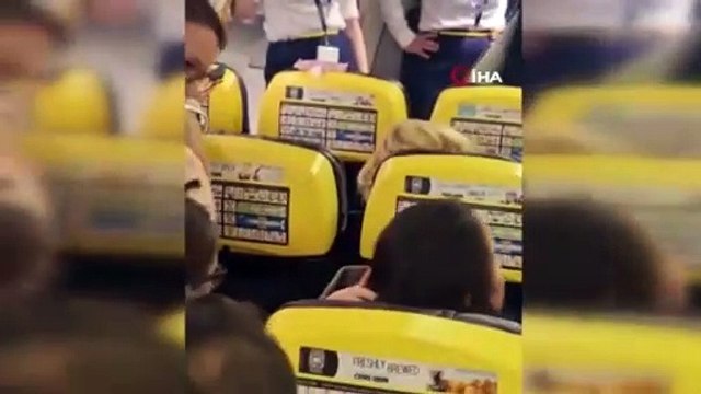 İrlanda-Bodrum seferinde uçağı birbirine katan yolcu gözaltına alındı