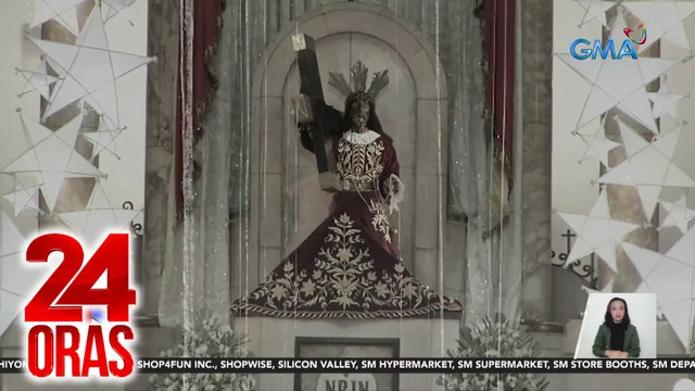 Poon ng Itim na Nazareno, unang dumating sa Pilipinas noong 1606 mula Mexico | 24 Oras