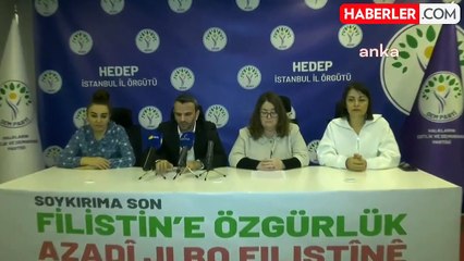 DEM Parti İstanbul İl Örgütü, Filistin ile Dayanışma Mitingi düzenleyecek