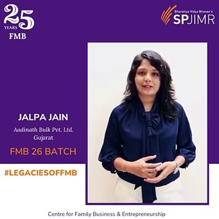 FMB Legacies _ Featuring Jalpa Jain  _ FMB 26