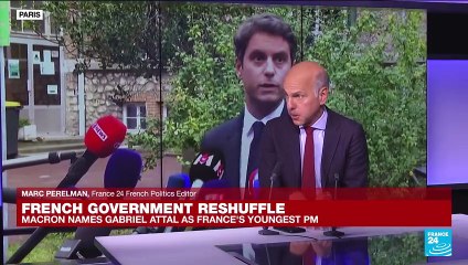 Macron names Gabriel Attal as France's youngest, first gay PM