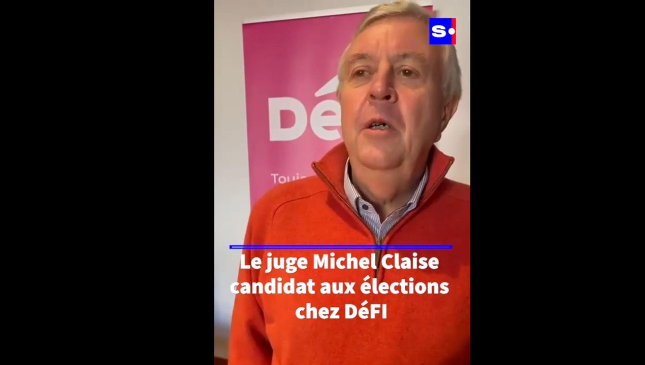 Le juge Michel Claise candidat aux élections chez DéFI