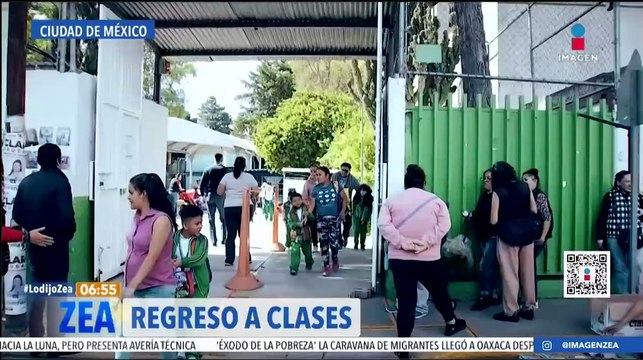 Bajas temperaturas y tráfico en el regreso a clases en la CDMX