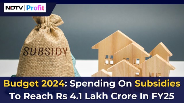 Spending On Major Subsidies To Reach Rs 4.1 Lakh Crore In FY25: Economists | NDTV Profit