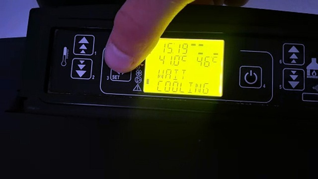 PELET STOVE SETTINGS PASSWORD