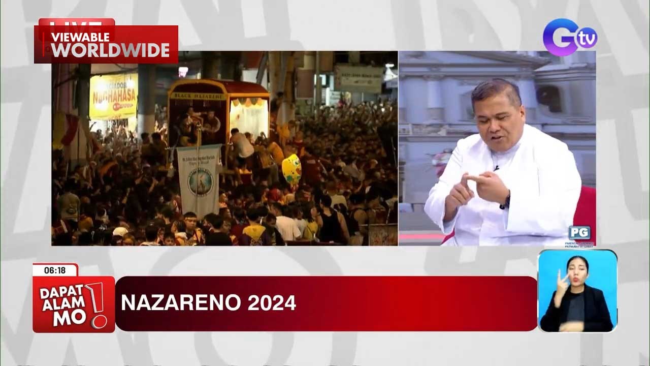 Mga deboto ng itim na Poong Nazareno, muling nakalahok sa Traslacion ngayong taon | Dapat Alam Mo!