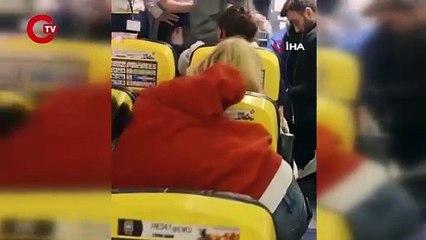 Yolcu, uçağı birbirine kattı: Gözaltına alındı!