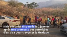 Mexique : une immense caravane de migrants reprend sa route vers les USA