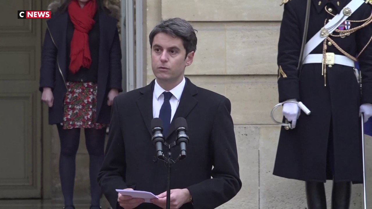 Gabriel Attal : «J’emmène avec moi, ici, à Matignon, la cause de l’école»