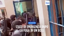 Evade il boss della droga, coprifuoco in Ecuador