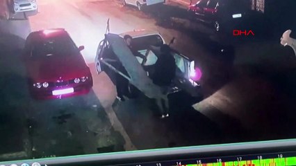 Mersin'de iki hırsız tamirhanenin rampaları çalıp kaçtı