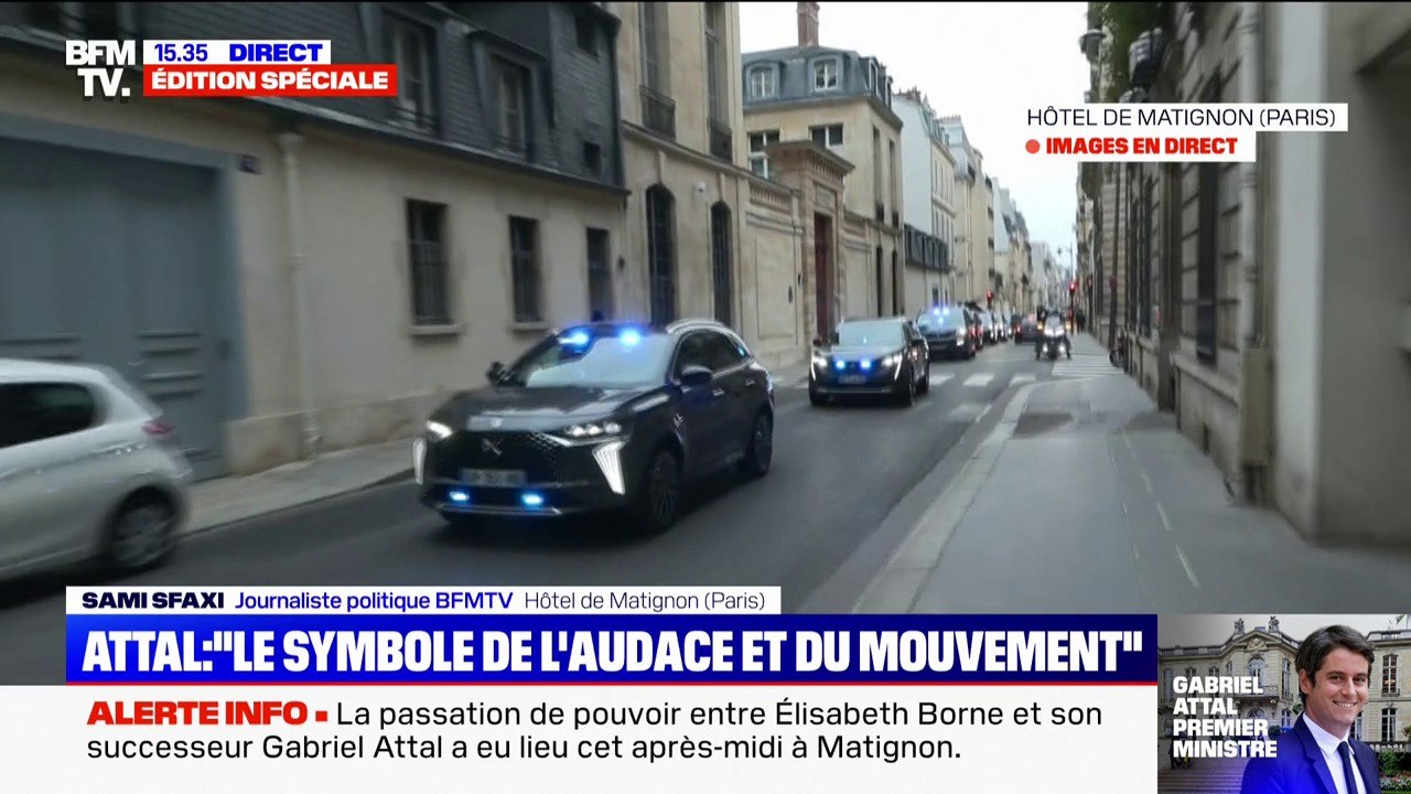 Gabriel Attal quitte Matignon pour son premier déplacement en tant que Premier ministre, dans le Pas-de-Calais