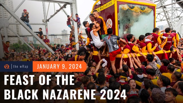 Philippines’ Black Nazarene feast draws hundreds of thousands of devotees