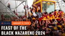 Philippines’ Black Nazarene feast draws hundreds of thousands of devotees