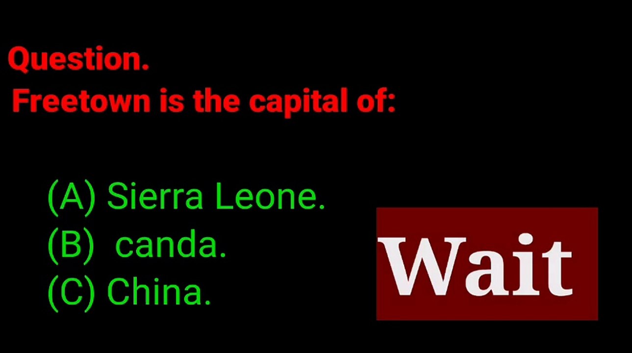 General knowledge for you