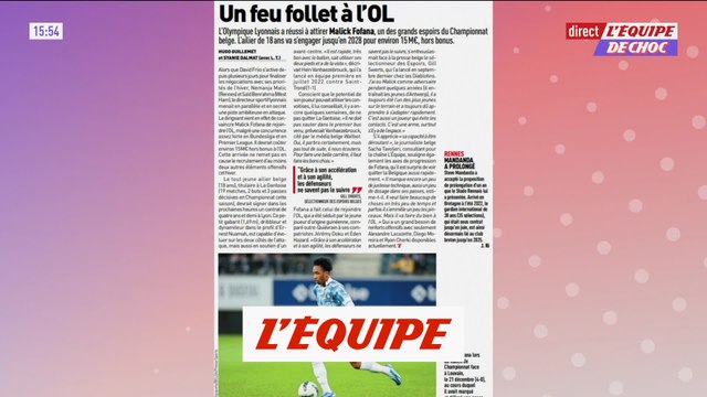 Malick Fofana arrive à l'OL - Foot - Transferts - L1