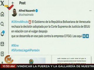 Comunicado | Venezuela rechaza decisión de la CSJ de EEUU ante el despojo de CITGO