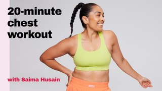 20-min chest workout with Saima Husain